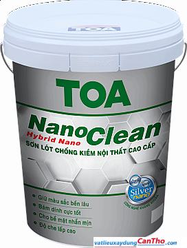 SƠN LÓT CHỐNG KIỀM NỘI THẤT CAO CẤP TOA NANOCLEAN